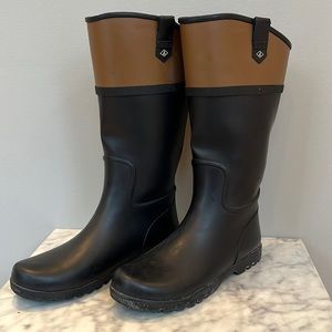 Sperry Tall Rainboots size 10